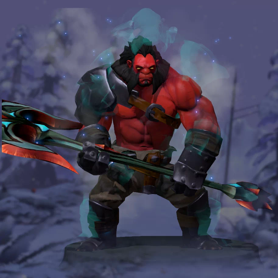 Dota2 斧王axe 黯淡幻象bug武器黯淡现货赤色大将的裂魂之刃