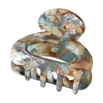 
Kawano acetate leopard print gripper 2025 new style simple