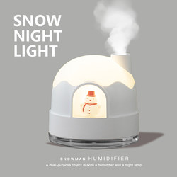 Snow House |   Humidifier Night Light Snow House Humidifier Night Light 2in1 Design