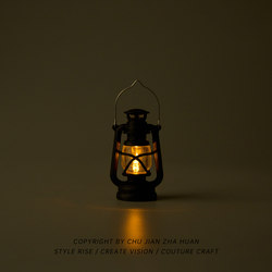 First Sight, First Love! Bored! Buy a Mini Kerosene Lamp, a Vintage Decorative Old Object, a Portable Lamp Ornament