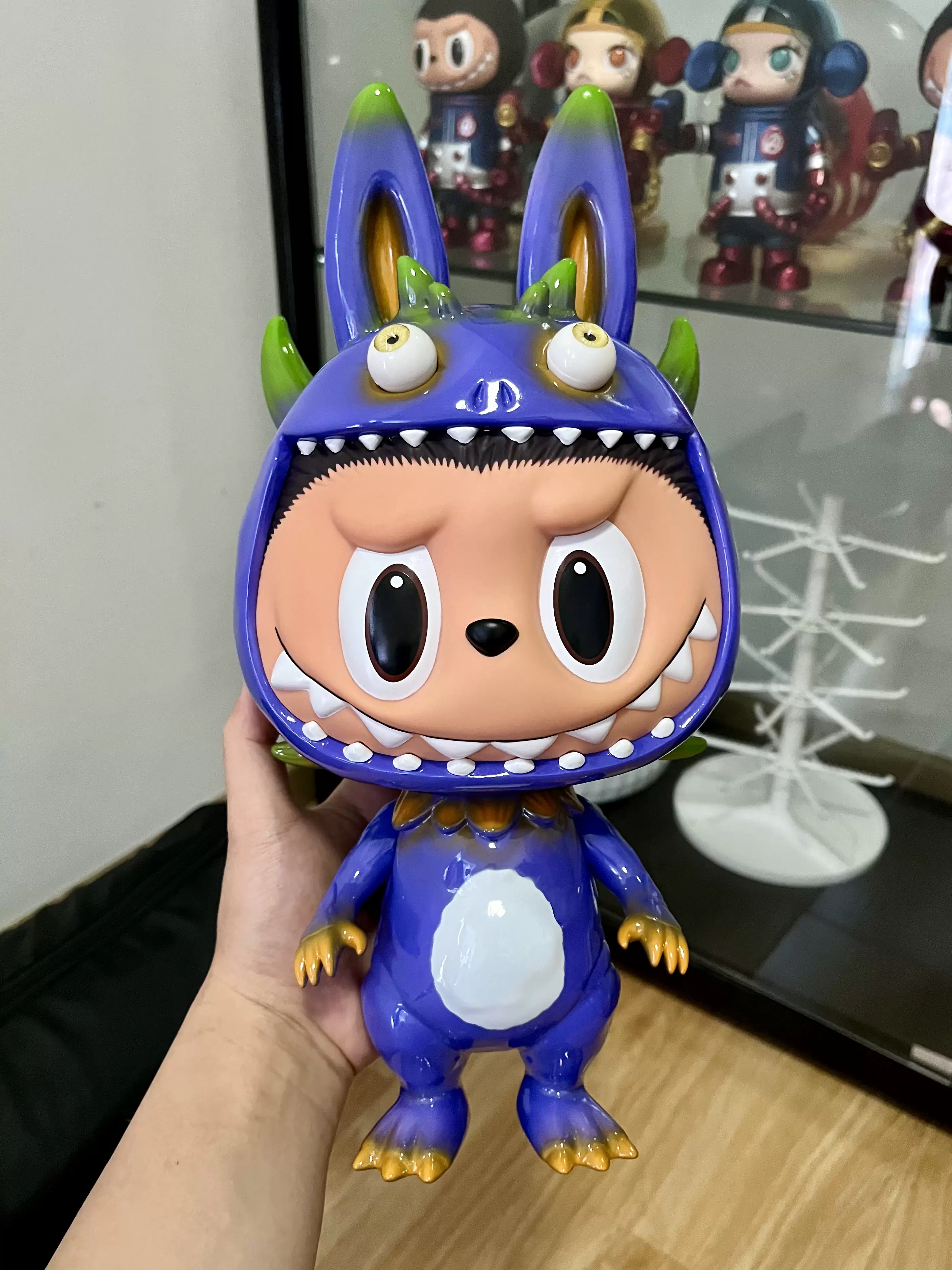 未使用 エヴァ LABUBU 初号機 メタリック版 エヴァンゲリオン