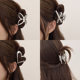 2025 new butterfly metal half-tied hairpin small hairpin back head clip female high-end shark chuck headdress