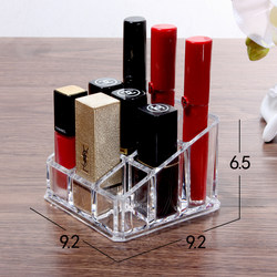 Transparent Lipstick Storage Box, Makeup and Skin Care Product Lipstick Glaze Desktop Storage Box, Lipstick Display Rack