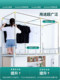 Hanxing can retractage dormitory bed curtain stent Student bedroom paving mosquito nets special track stainless steel bed shelf
