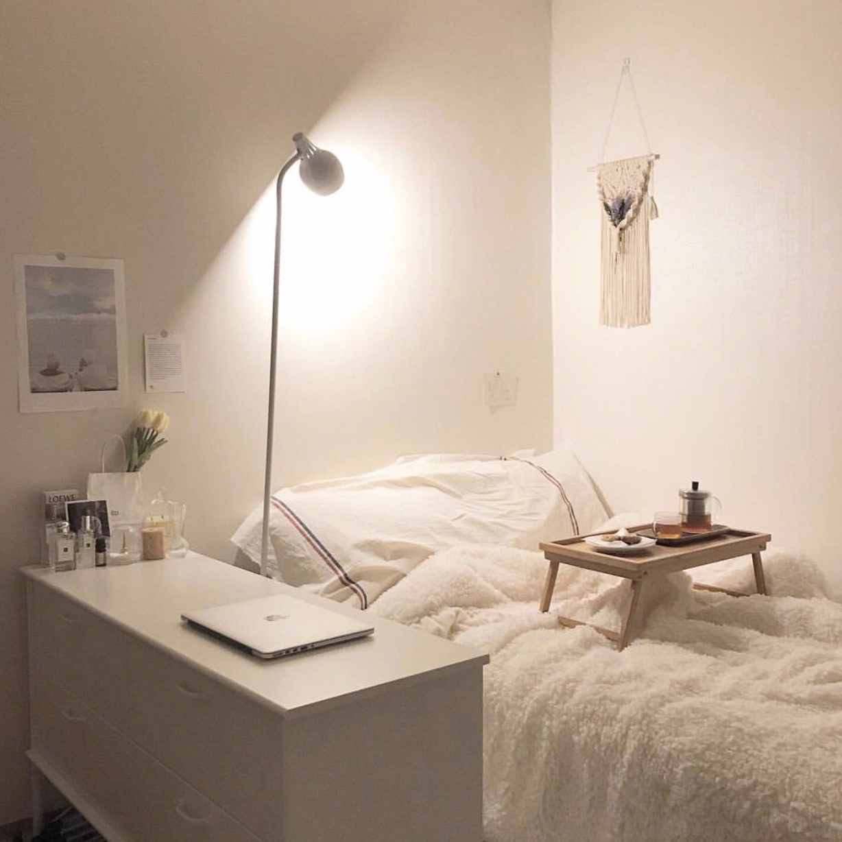 96喜欢白色的纯净,圣洁,也想打造ins风78的居家风格,于是改造过程