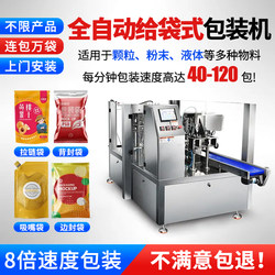 Bag-Type Fully Automatic Granular Sauce Liquid Powder Packaging Machine Powder Pre-Made Bag Screw Dosing Packaging Machine