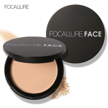 FOCALLURE 3 Colors Make Up Face Pressed Powder Oil Control Setting Powder