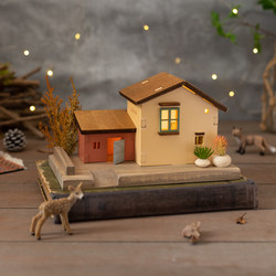 Aying Japanese-Style Small Cabin Decorations, Bedside Tv Cabinet, Girl's Bookshelf, Home Open Shelf Display Rack