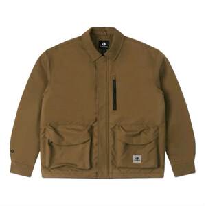 
Converse Men's workwear large pocket lapel padded jacket 10025264-A02
