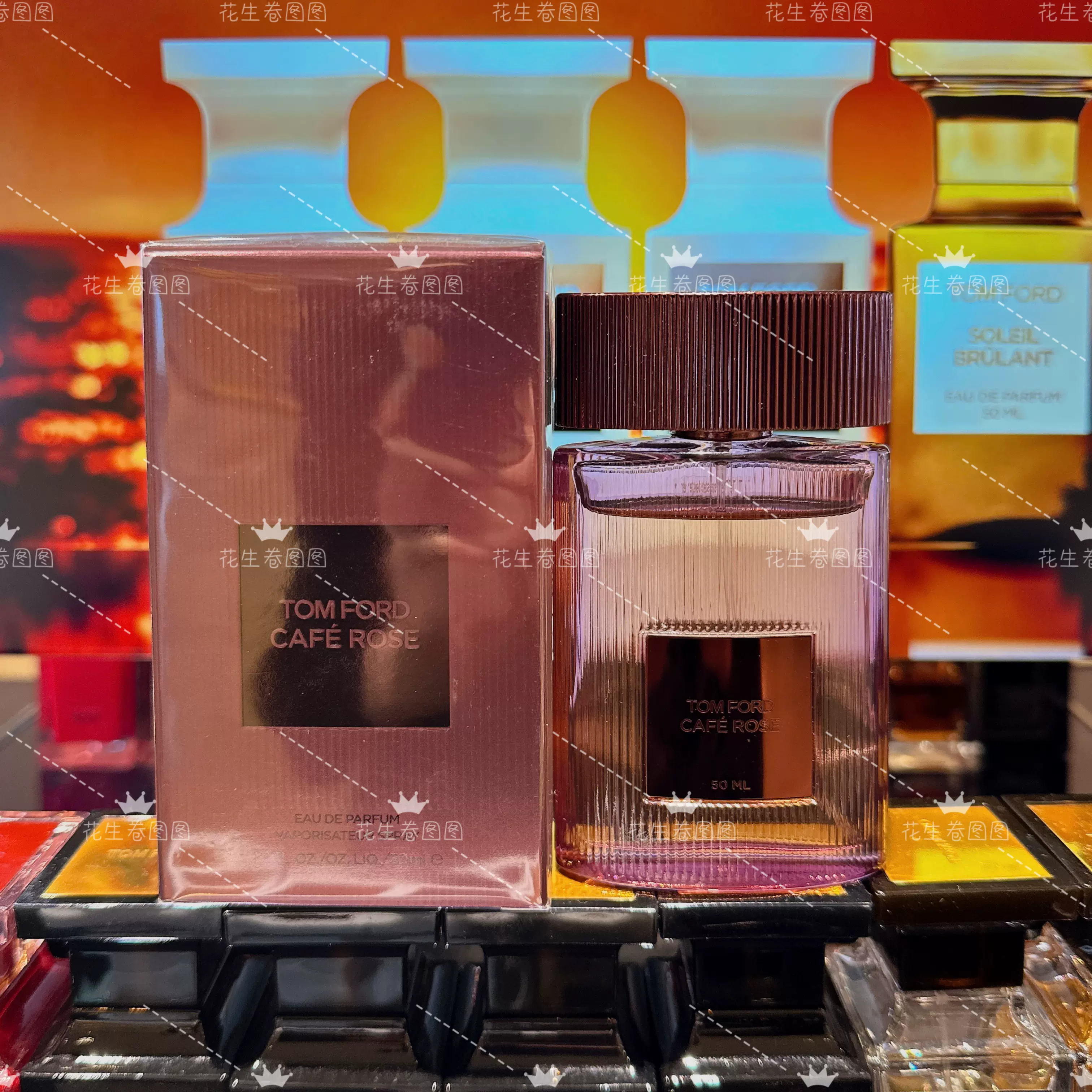 新品Tom Ford TF汤姆福特咖啡玫瑰中性香水木质花香经典回归-Taobao