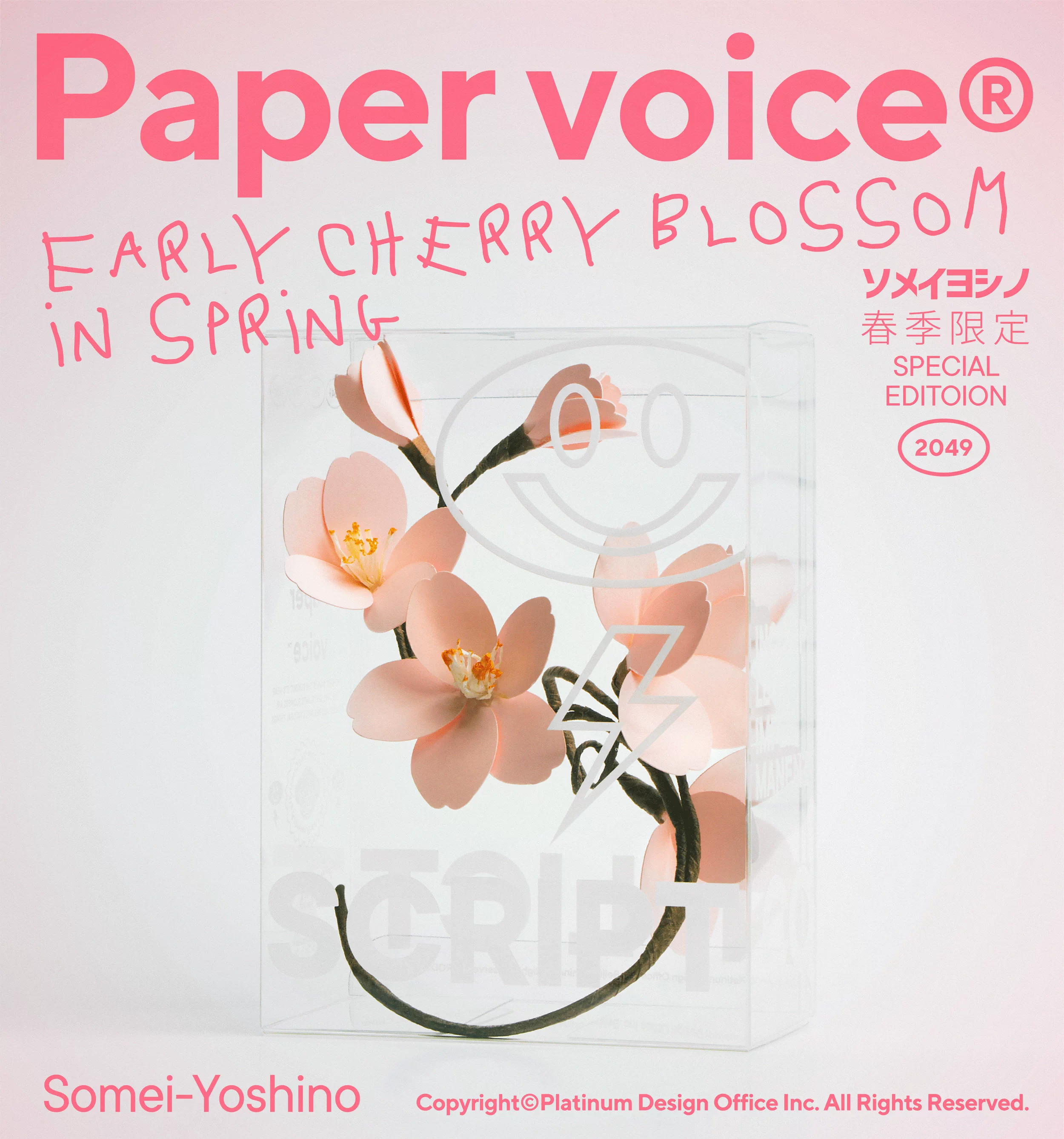 Paper Voice Lab 意义之花 限定艺术纸花便携花植家居礼物