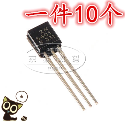 (10 Cái) Transistor Điện PNP 2N5401 TO-92 0.3A/150V