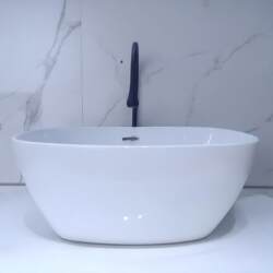 Heightened and Deepened 21cm Countertop Ceramic Washbasin Bathroom Sink Home Washbasin Balcony Basin
