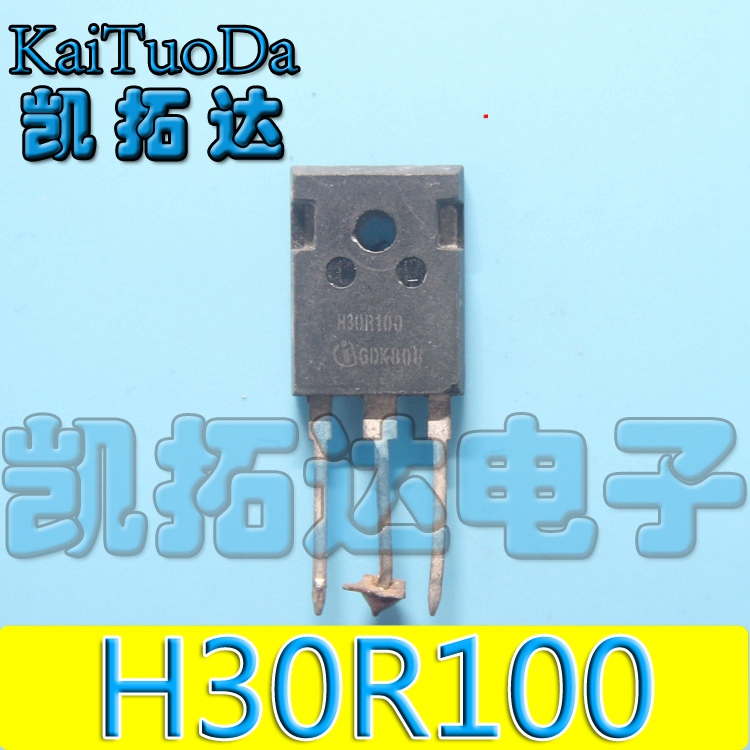(KAITUODA ELECTRONICS)   H30R100 30A1000V IGBT  Ʃ-