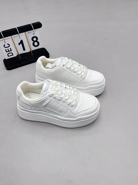 Women's Thick-soled All-match Fashion White Shoes Casual