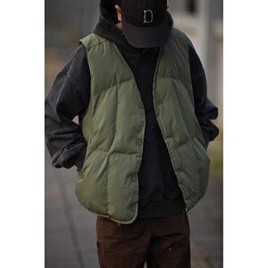 
Large size autumn and winter casual down cotton vests for men and women Japanese retro inner wear thickened warm sleeveless cotton vests