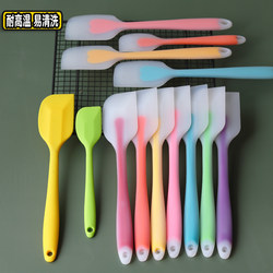 High Temperature Resistant Large Integrated Scraper Silicone Cake Scraper Household Cream Spatula Mixing Knife Baking Tool