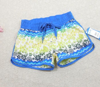 F552 outer single high quality fashionable girls style style, casual surfing beach pants, special price for 4-10 years old
