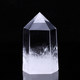 High-quality natural white crystal crystal column, raw stone, blue needle, hexagonal prism, degaussing and purification, desktop ornaments, one object and one picture