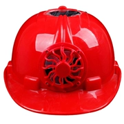 Mũ bảo hiểm an toàn quạt năng lượng mặt trời chống nắng và mũ quạt mùa hè thoáng khí công trường mũ bảo hiểm nam an toàn xây dựng mũ bảo hộ điện