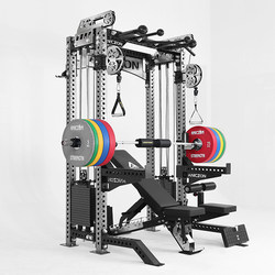 Gantry Fitness Equipment Commercial Smith Machine Squat Bench Press Rack Multi-Functional Fitness Equipment Comprehensive Trainer