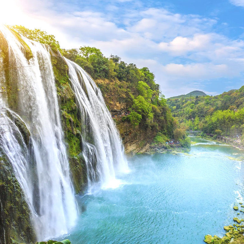 贵州旅游4天3晚跟团游贵阳出发黄果树荔波西江千户苗寨纯玩团