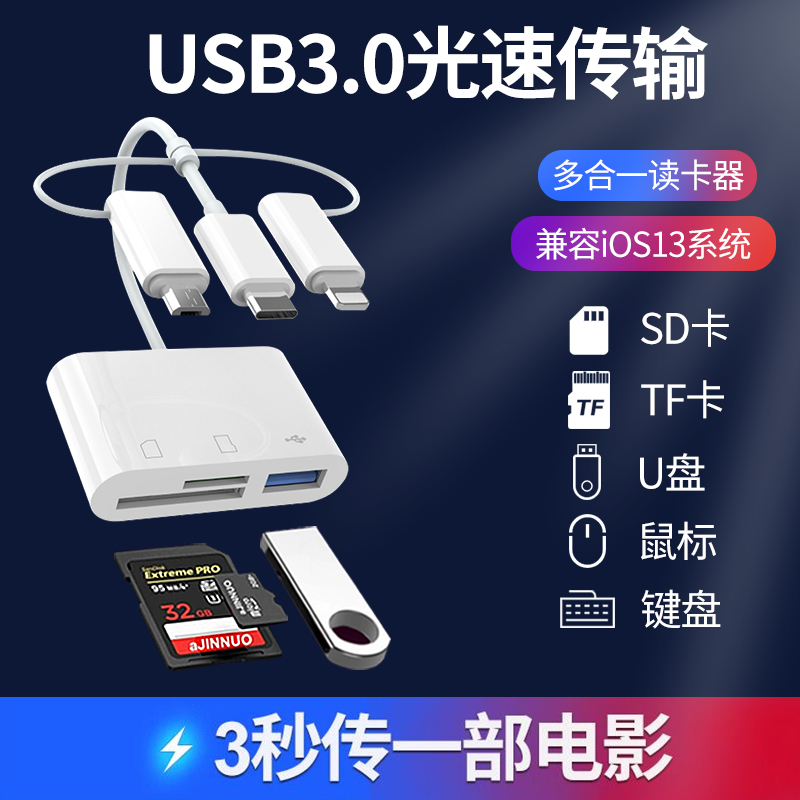 ޴ ī޶ ī  SD ī TF ޸ CANON ο  USB3.0  HUAWEI APPLE TYPEC   ǻ CF  뵵 OTG ȵ̵ USB ũ 1 