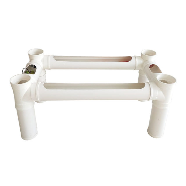 Net red fish farming coffee table pipeline creative fish farming PVC pipe balcony water pipe fish farming tank
