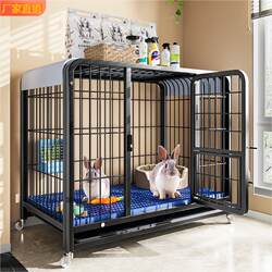 Rabbit Cage for Indoor Use, Large Size Specifically for Raising Rabbits, Guinea Pig Cage, Large Space Pet Rabbit Nest, Dog Cage