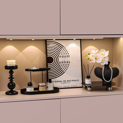 Entryway Key Storage Rack Decoration, Light Luxury Entryway Living Room Shoe Cabinet, High-End Home Decor