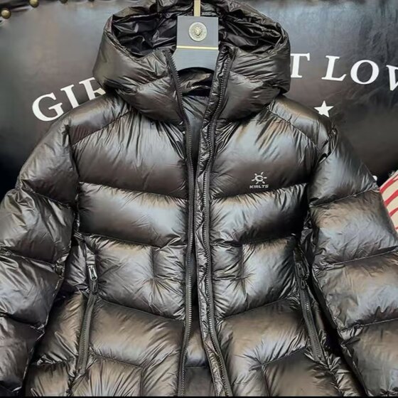 White duck down ultra-light snow mountain down jacket for men and women thickened outdoor sports jacket 2025