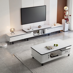 Tv Cabinet for Living Room Home Use 2026 New Model Modern Minimalist Storage Cabinet Integrated Coffee Table Tv Cabinet Combination