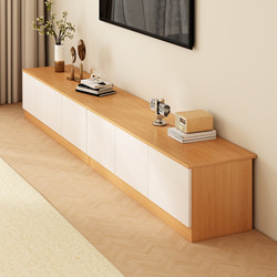 Tv Cabinet for Living Room, Home Use, 2026 New Model, Small Apartment, Floor-Standing, Japanese Style, Storage Cabinet, Integrated Tv Cabinet