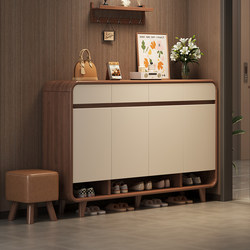 New Chinese-Style Shoe Cabinet for Home Entrance, Indoor Storage Cabinet Against the Wall, 2025 New Model, Hallway Entryway Cabinet, Shoe Rack
