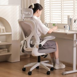 Student Chair, Youth Home Use, Comfortable for Long Sitting, Study Desk Chair, Middle and High School Students, Adjustable Backrest Chair, Computer Chair