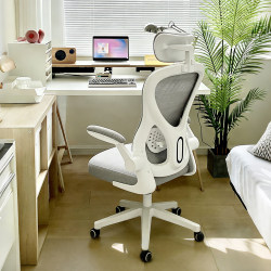Computer Chair for Home Use, Comfortable for Long Sitting, Desk Chair for Girls' Bedroom, Backrest Chair, Office Chair, Ergonomic Chair