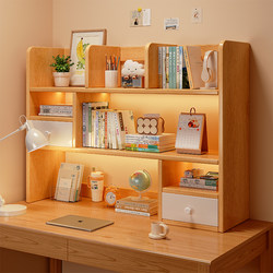 Desktop Storage Rack, Desk Bookshelf, Student Desk Storage Shelf, Vertical Multi-Layer Small Bookcase, Office Workstation