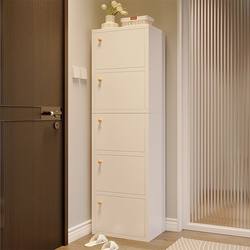 Household Vertical Shoe Cabinet for Narrow Entryways, Integrated Wall-Mounted Storage, New 2025 Popular Model for Entryway and Indoor Shoe Rack