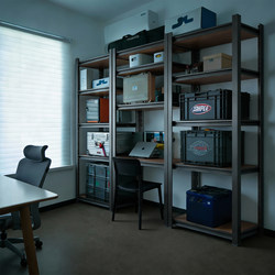 Steel Frame Household Storage Rack, Lightweight Multi-Layer Luggage Rack, Storage Room Organizer, Detachable Display Shelf