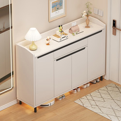 Entryway Shoe Cabinet, Home Doorway Storage Cabinet, Integrated Wall-Mounted 2025 New Popular High-End Solid Wood Shoe Rack