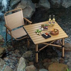 Camping Tables and Chairs, Outdoor Portable Folding Tables, Camping Egg Roll Tables, Rectangular Coffee Tables, Special Tables for Setting up Stalls