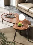 Bắc Âu Bàn Phòng Khách Nhà Căn Hộ Nhỏ Sofa Tròn Bên Bàn Ngồi Lười Kết Hợp Bàn Nhỏ Phòng Ngủ Bảo Quản