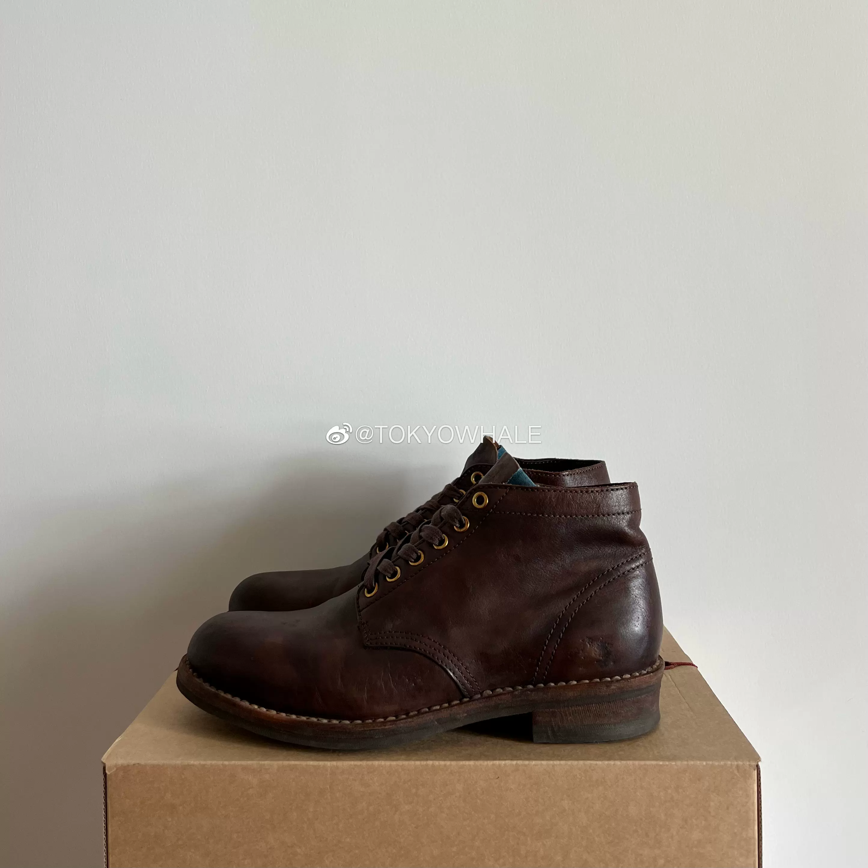 售出】VISVIM 17AW I.C.T. BRIGADIER BOOTS MID-FOLK 靴子-Taobao