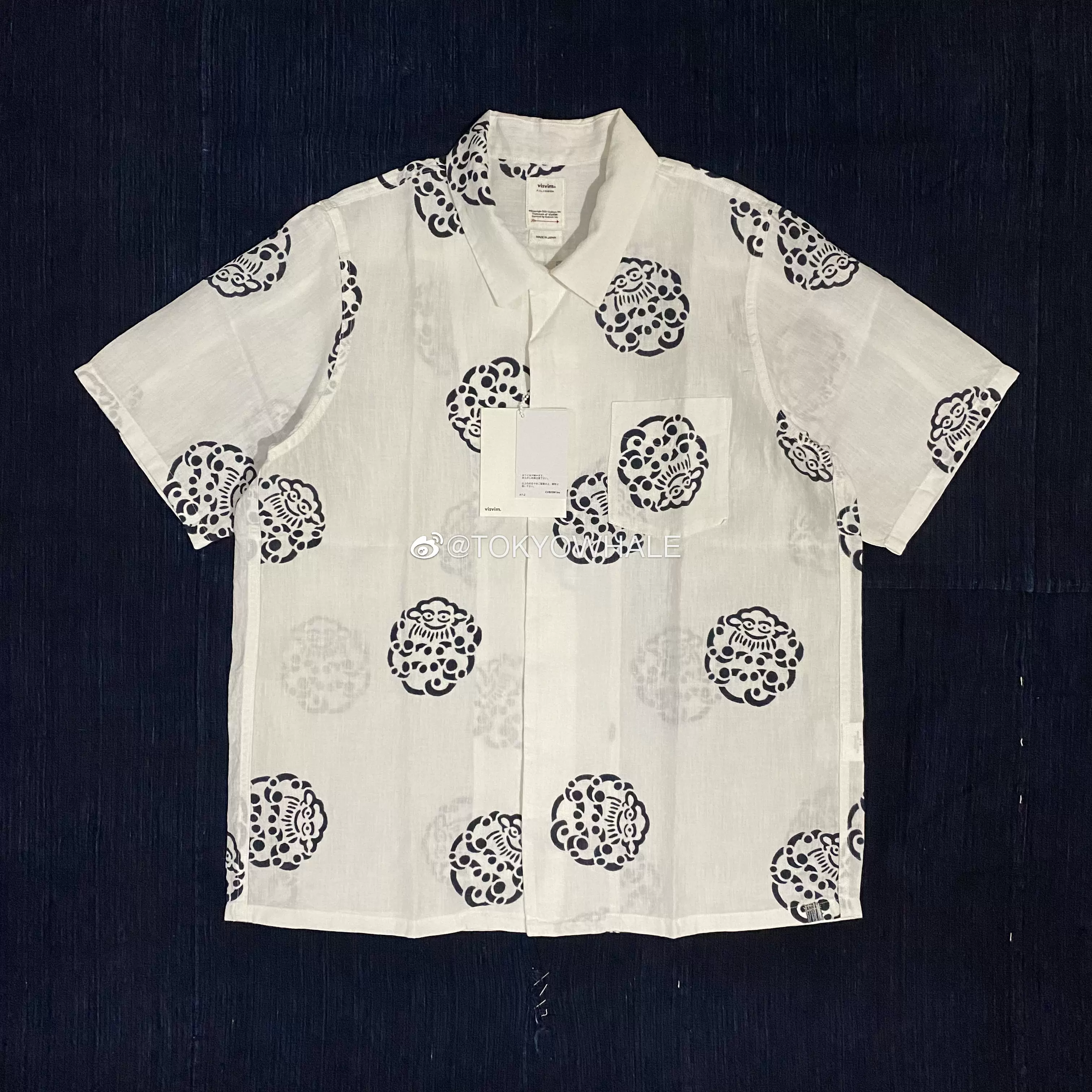 visvim FREE EDGE S SHIRT