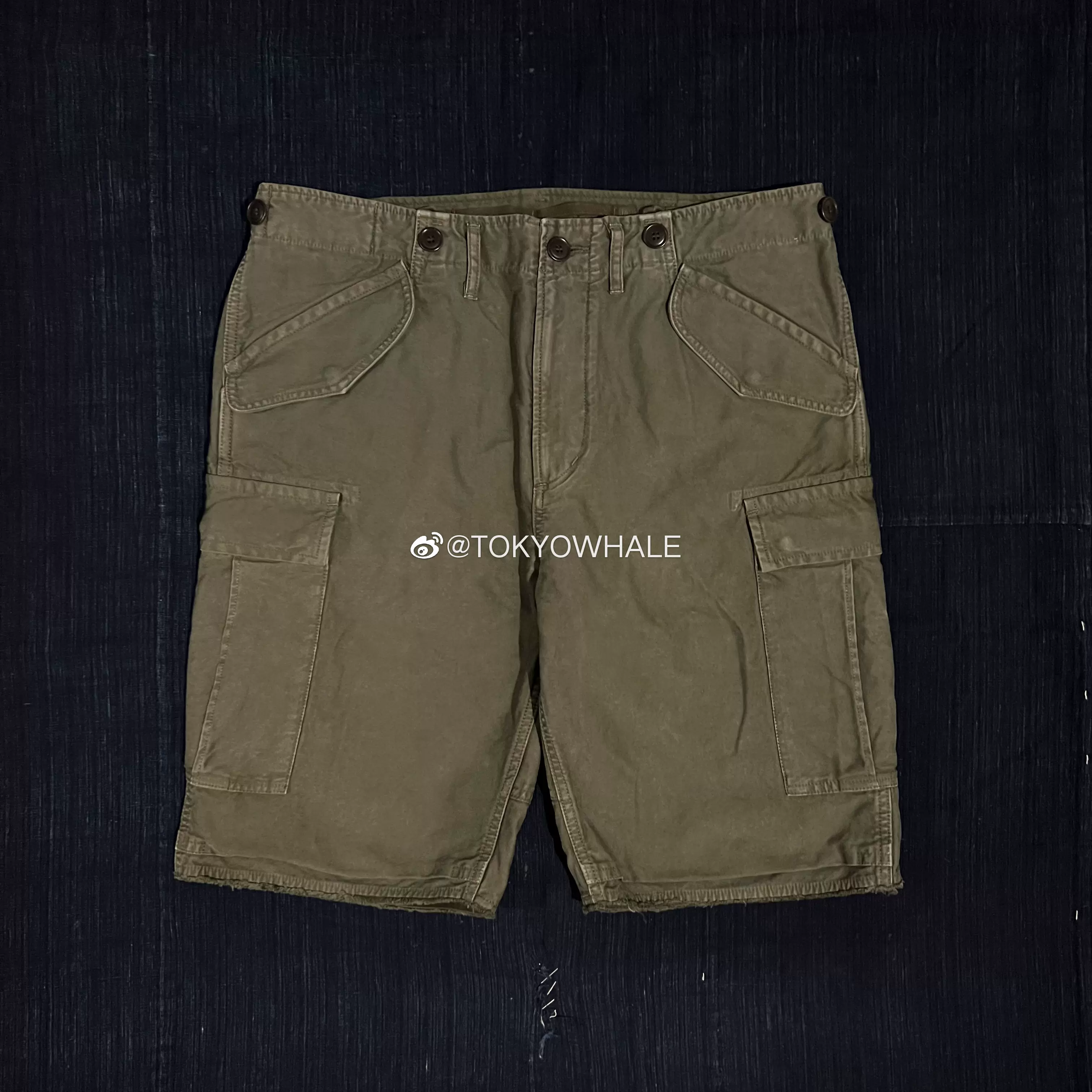VISVIM 23SS EIGER SANCTION SHORTS HBT