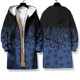 Cthulhu Myth Game Trench Coats Around Men's and Women's Trendy Brand Clothes Octopus The same hooded jacket with velvet and thickened