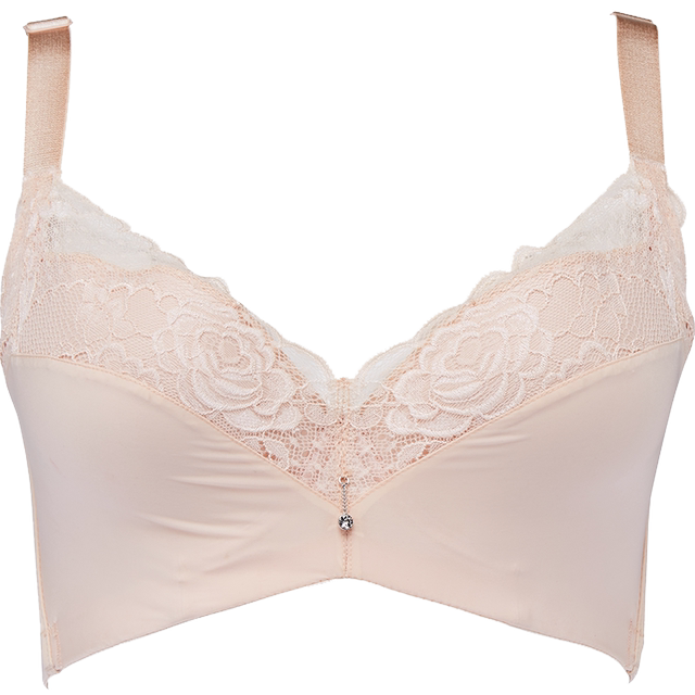 Beijiaren Small Breast Push Up Smooth Seamless Comfort Bra Thin Large Size Wired Underwear Women