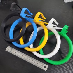 Fish Tank Feeding Ring Floating Feeder Adaptive Water Level Floating Ring Fish Feeding Gadget Fish Food Anti-Scattering Feeder