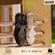 Celebrity Same Model SAM EDELMAN Sam Edelmansummer Braided Pig Cage Roman Sandals Women CARRIE