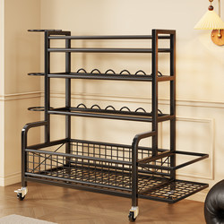 Fitness Equipment Storage Rack, Sports Equipment Storage Organizer, Household Wheeled Dumbbell Yoga Mat Storage Basket, Basketball Rack